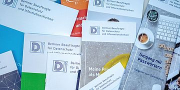Reihe von Publikationen der Berliner Beauftragten für Datenschutz und Informationsfreiheit