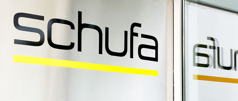 Logo der Schufa