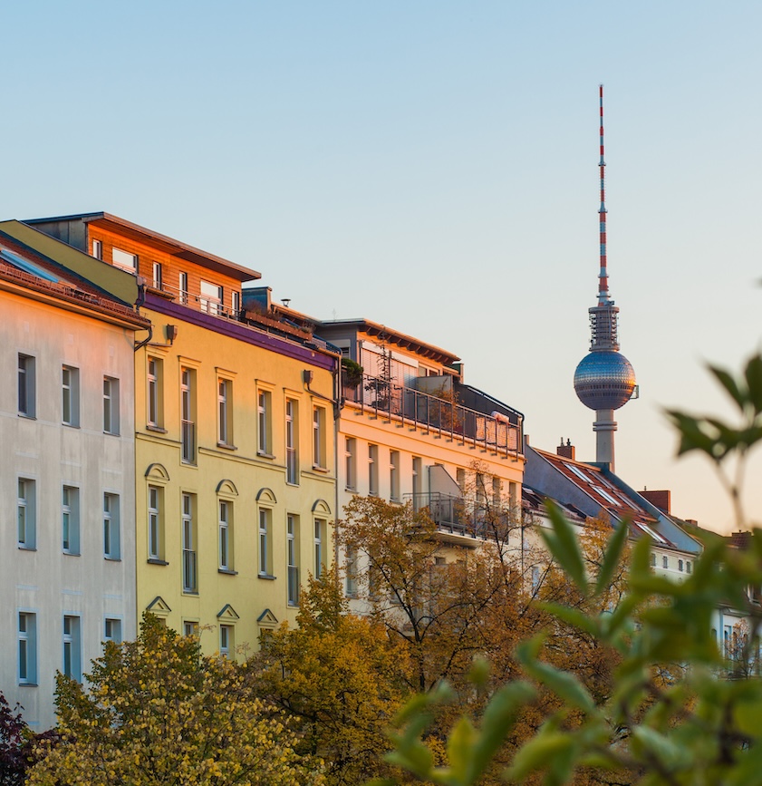 Häuserfassaden in Berlin